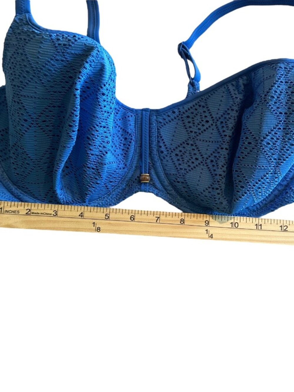 Freya Nomad Nights Women's Sweetheart Underwire Bikini Top 34H Blue - Picture 4 of 10